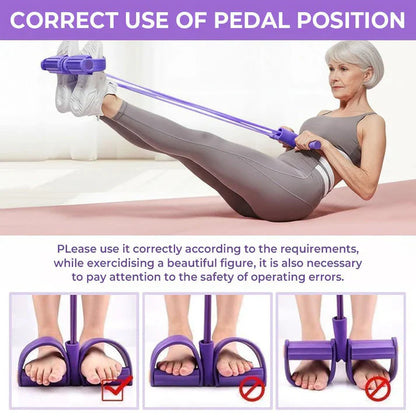 Yoga Pedal Puller Resistance Band Fitness Equipment