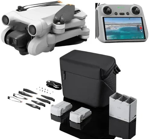 Drone Mini 4 Pro (DJI RC 2), Drones with Camera for Adults 4K, Under 249 g, 34 Mins Flight Time, 20km Max Video Remote Control